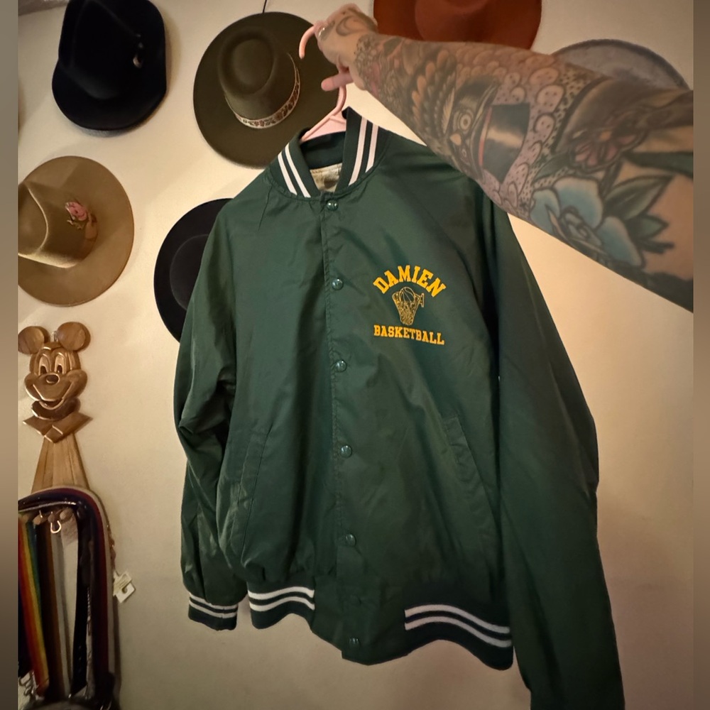 Green Varsity Jacket